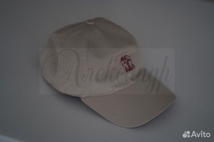 Кепка Brunello Cucinelli белого цвета