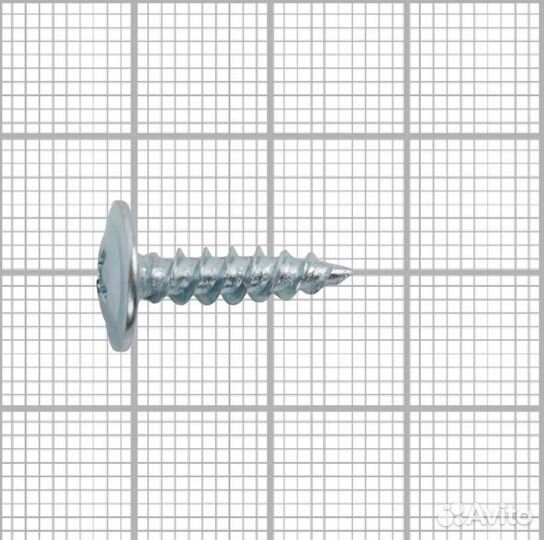 Саморезы с пресс-шайбой 4.2x16 оцинкованные с остр