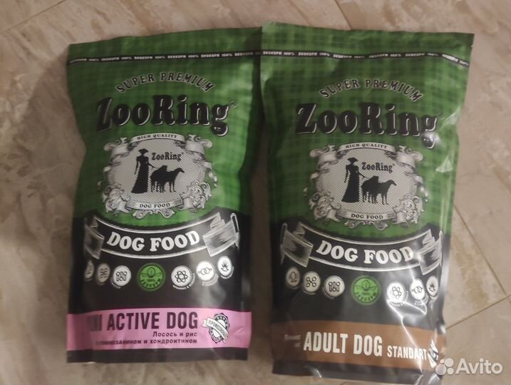Сухой корм для собак ZooRing Adult Mini Acti