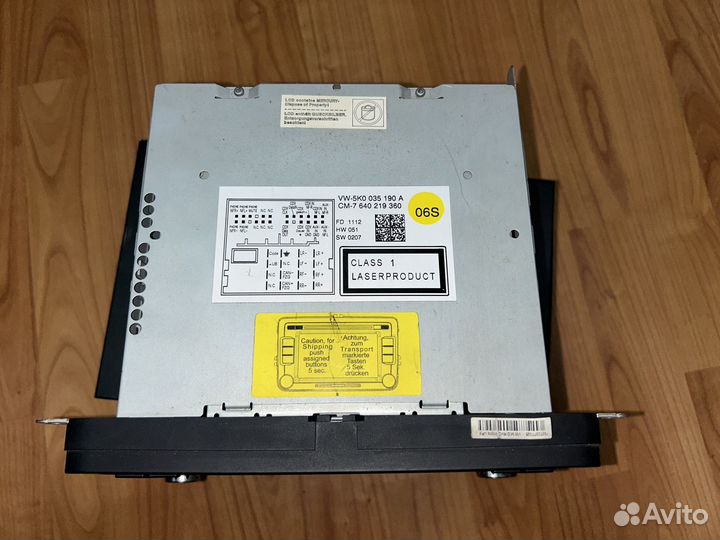 Магнитола volkswagen