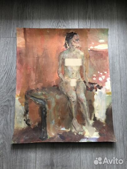 Картина Обнаженная девушка ню масло