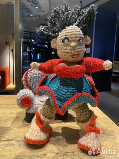 Мягкая игрушка вязанная