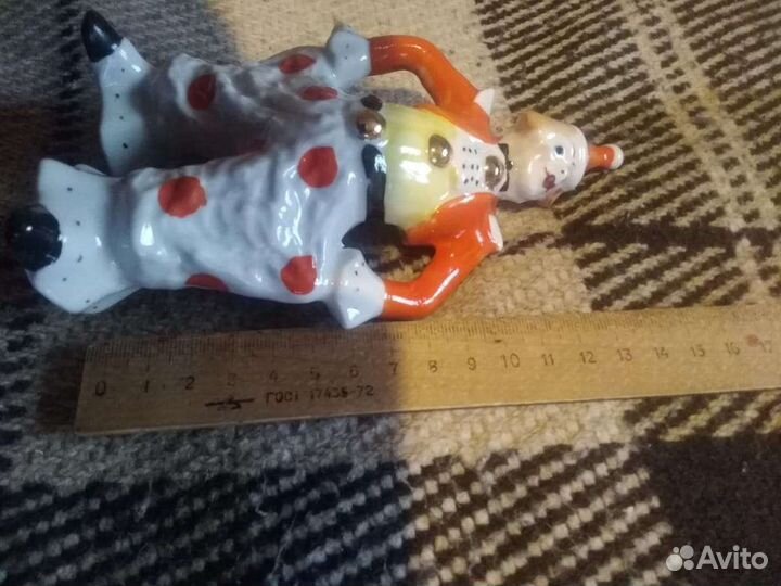 Статуэтка Клоун фарфор