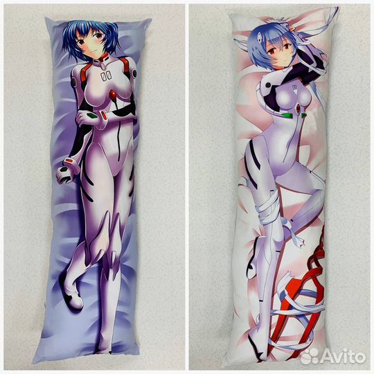 Подушка обнимашка анимэ (дакимакура) Евангелион