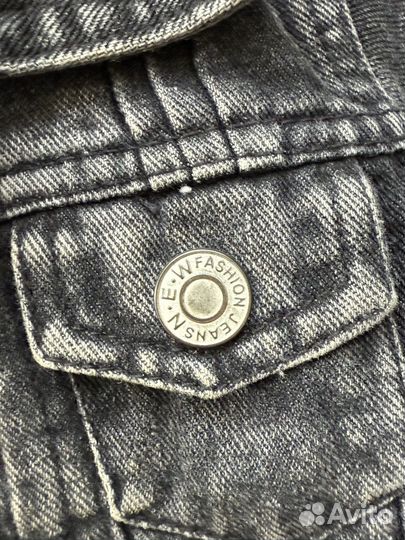 Джинсовая куртка размер 86