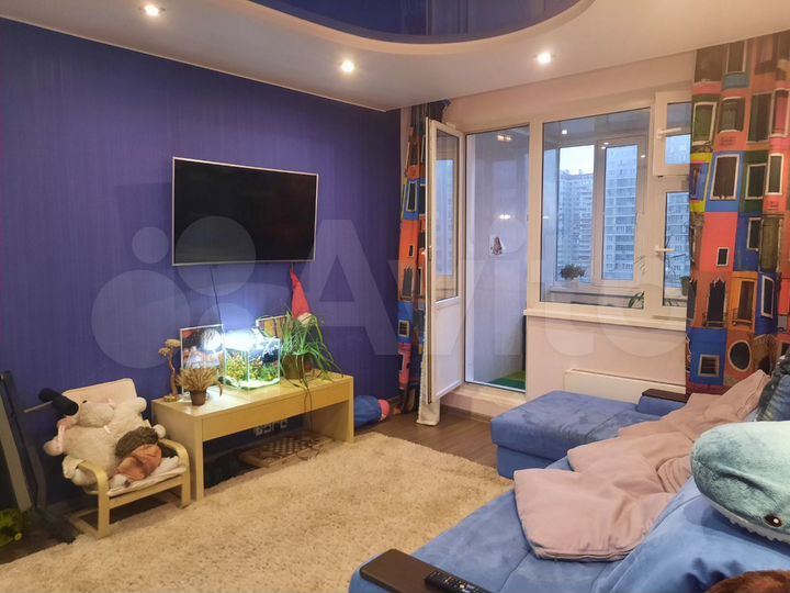 3-к. квартира, 78 м², 7/17 эт.