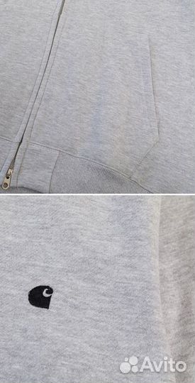 Зип худи carhartt