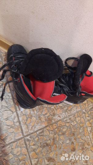 Хоккейные коньки бауэр на размер 36-37