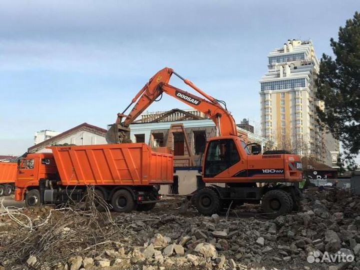 Услуги экскаватора