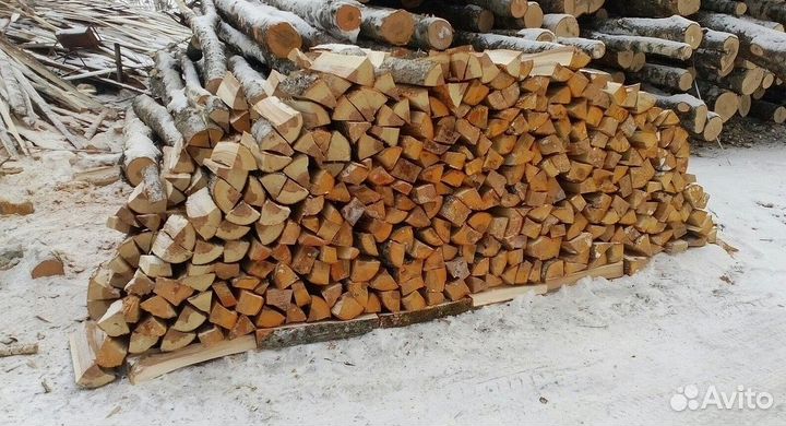 Дрова колотые ольха