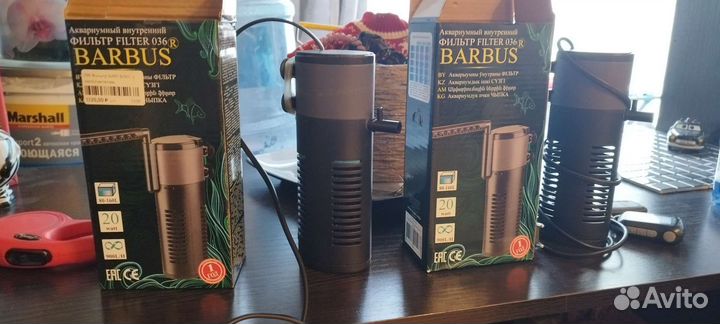 Фильтр для аквариума barbus