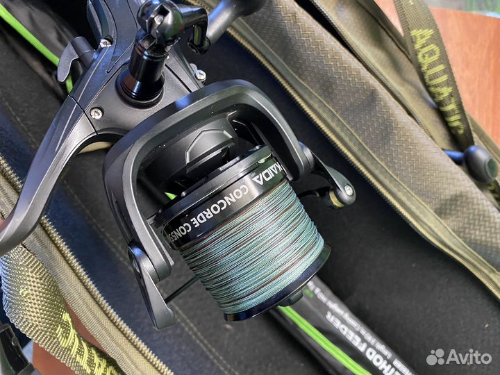 Фидерные удилища Carp pro c катушками Каida