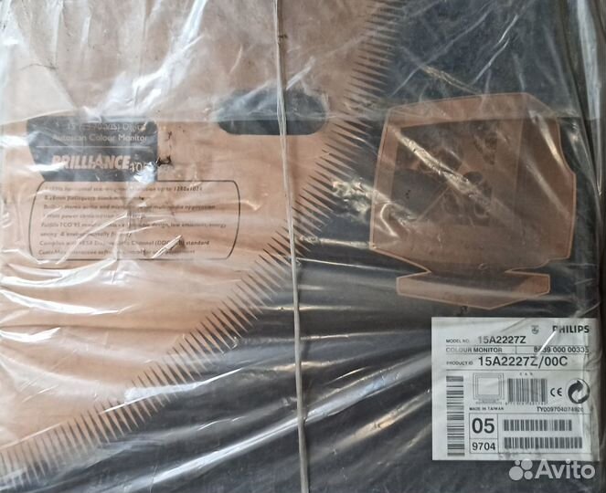 Коробка оригинальная от монитора Philips