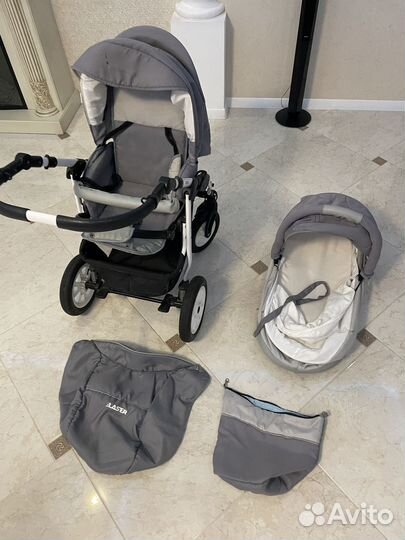 Коляска 2 в 1 Verdi надувные колёса