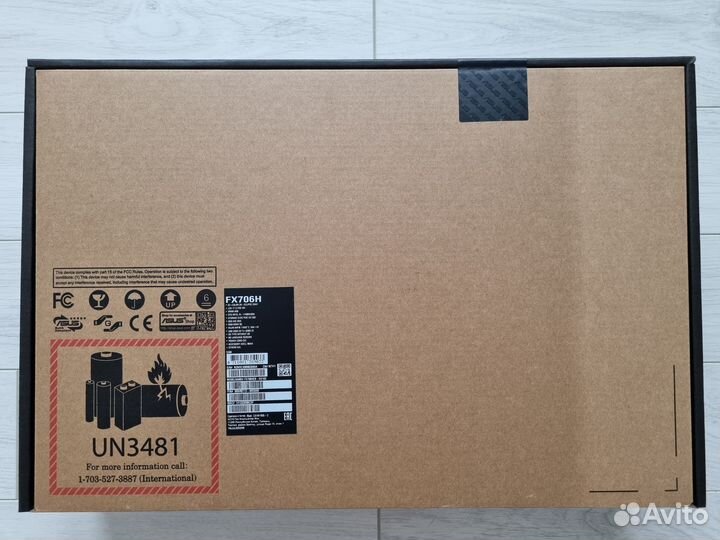 Ноутбук asus TUF Gaming F17 FX706HEB-HX103