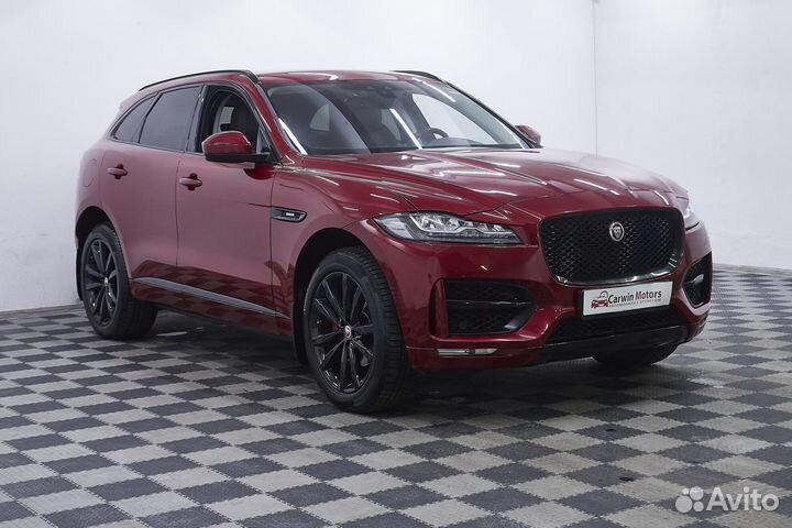 Jaguar F-Pace 2.0 AT, 2017, 96 500 км