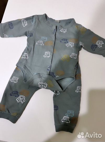 Комплект боди и штаны с утеплителем