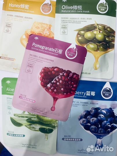 Тканевая маска для лица