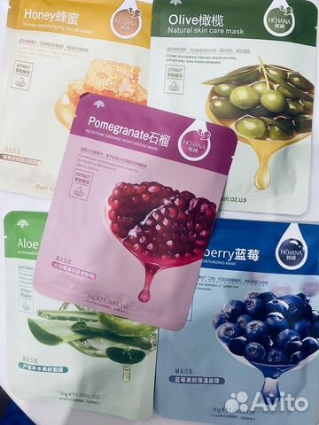 Тканевая маска для лица