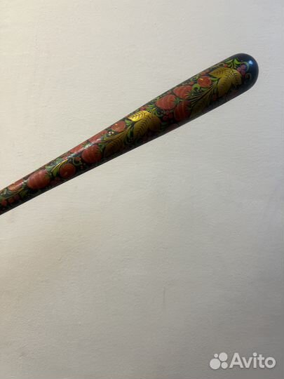Бейсбольная бита хохлома оригинал