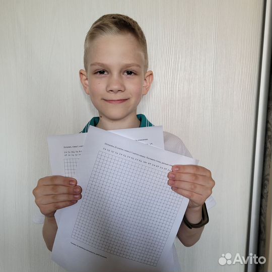 Графические диктанты. Задание по клеткам