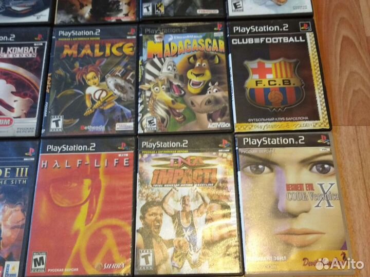 Диски для PS2 -14 штук(все разом)