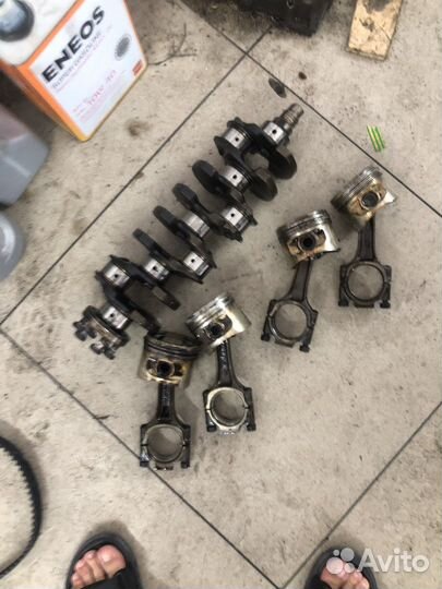 Коленвал и шатуны