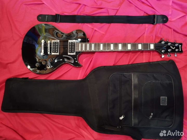 Электрогитара ibanez ART100dx-BK + чехол, ремень