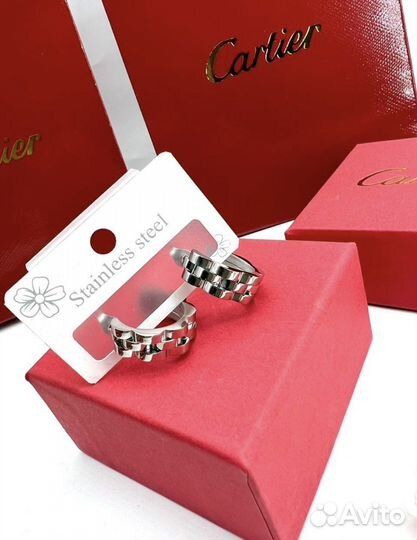 Cartier серьги