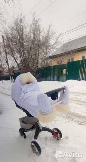 Stokke xplory 2 в 1+ зимний кит