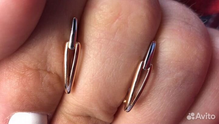 Sunlight серьги золотые