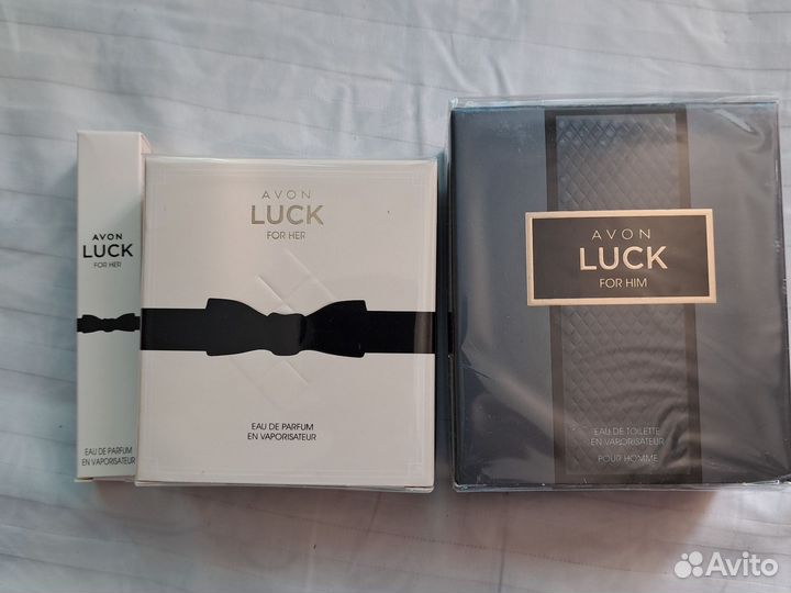 Духи avon luck женские мужские