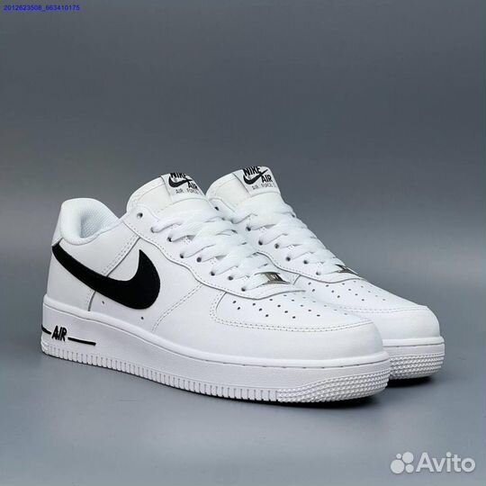 Nike Air Force 1 Black&White (Арт.46886)