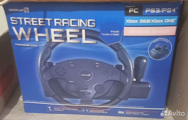 Руль Artplays Street Racing Wheel Turbo C900