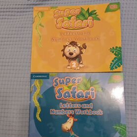 Super safari letters and numbers book