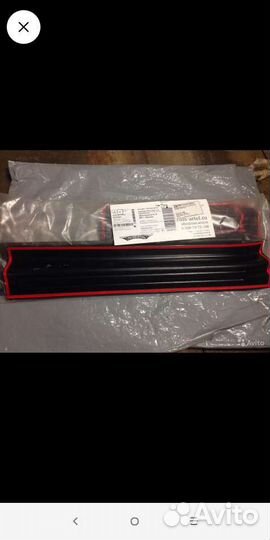 Накладки порогов VW golf VI