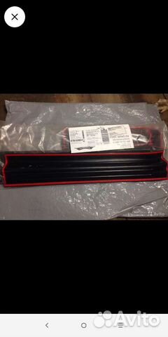 Накладки порогов VW golf VI