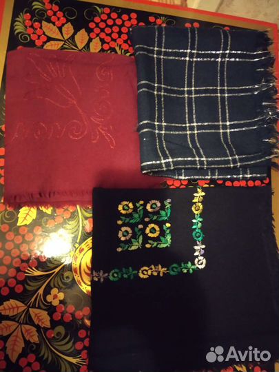 Платки, шаль (100 шерсть)