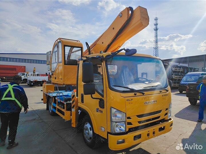 Автовышка isuzu ELF 28 метров (qingling motors)