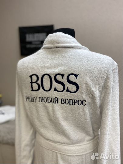 Халат с вышивкой
