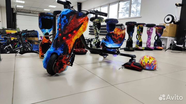 Дрифткар SmartOne с амортизаторами Огонь и Лед