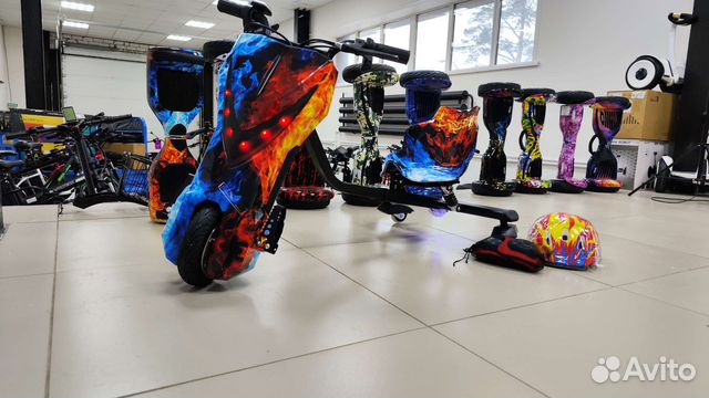 Дрифткар SmartOne с амортизаторами Огонь и Лед