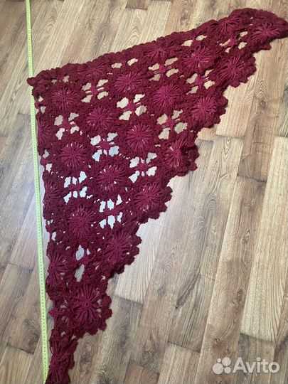 Платок шаль шарф ручная работа