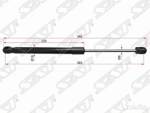 Амортизатор капота hyundai I40 11