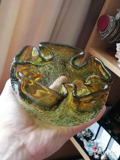 Ваза Конфетница Чехословакия 1970е годы в Идеале