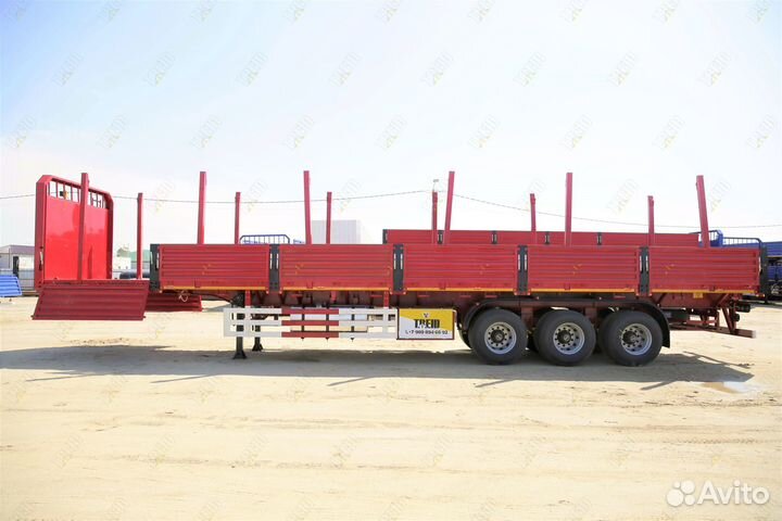 Полуприцеп бортовой AMUR LYR9600JS, 2023