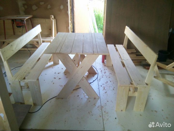 Столы, скамейки, лавочки