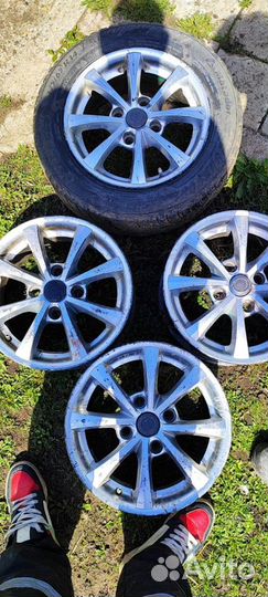 Литье диски r 14 4 x 108 ford fiesta мк5, fusion