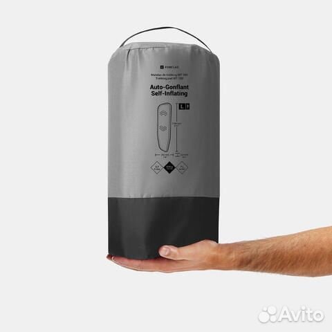 Самонадувающийся трекинговый коврик Forclaz