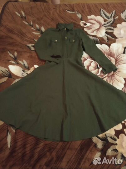 Платье военное